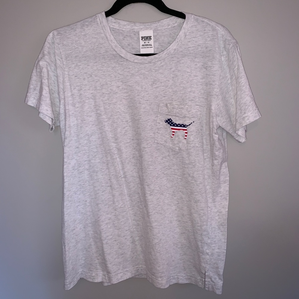 PINK usa dog t-shirt